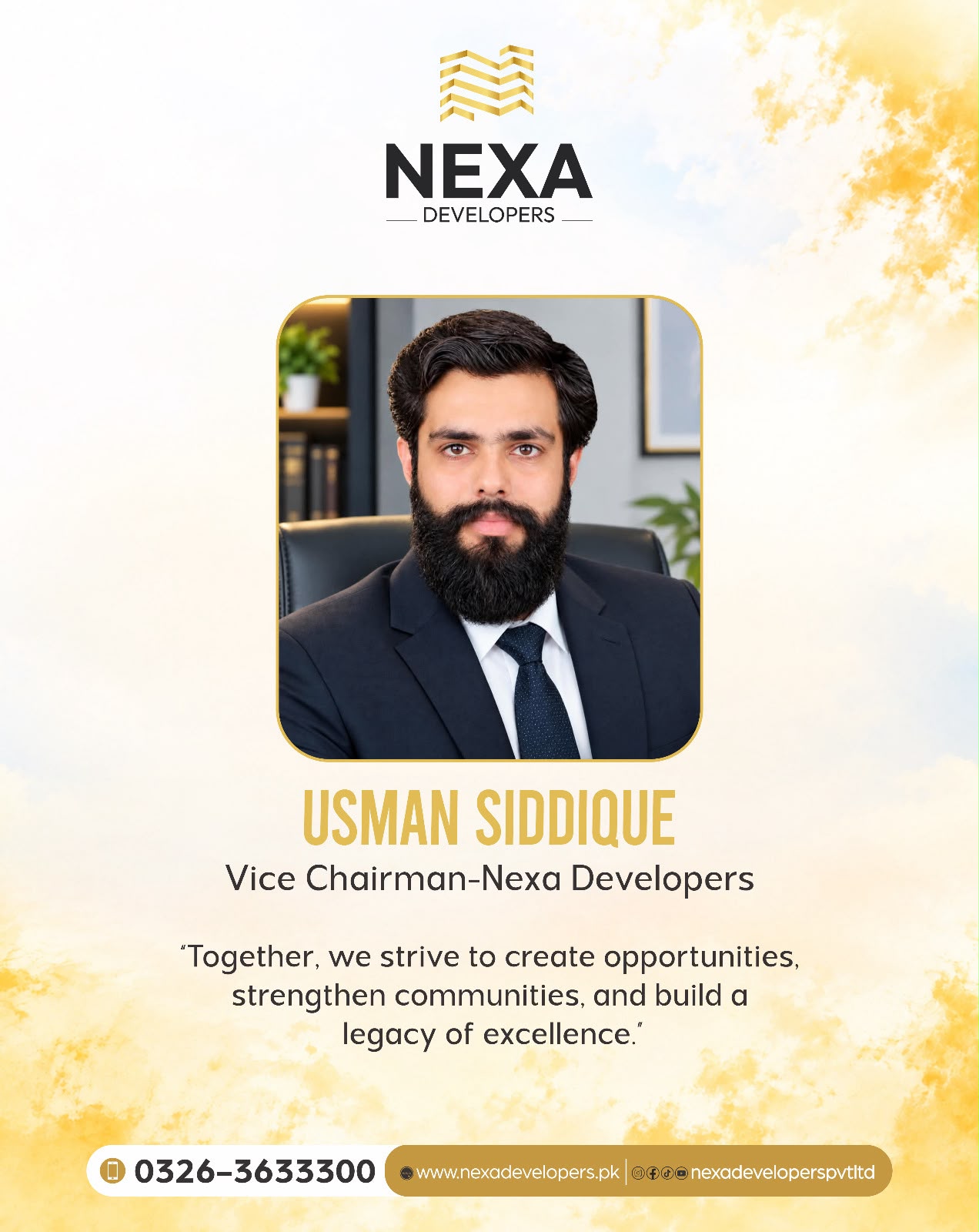 Portrait of Usman Siddique
